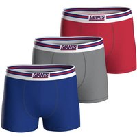 NFL Herren Boxershorts, 3er Pack - NFL Teams, Boxers, Football, Logo, Baumwollmischung, Größe XL in Bunt