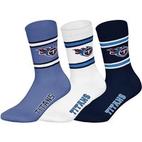 NFL Unisex Socken, 3er Pack - NFL Teams, 3Pack Crew Socks, Football, Logo, Baumwollmischung, Größe 43-46 in Bunt