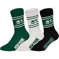 NFL Unisex Socken, 3er Pack - NFL Teams, 3Pack Crew Socks, Football, Logo, Baumwollmischung, Größe 39-42 in Bunt