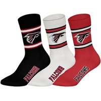 NFL Unisex Socken, 3er Pack - NFL Teams, 3Pack Crew Socks, Football, Logo, Baumwollmischung, Größe 39-42 in Bunt