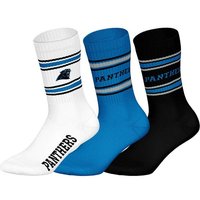 NFL Unisex Socken, 3er Pack - NFL Teams, 3Pack Crew Socks, Football, Logo, Baumwollmischung, Größe 39-42 in Bunt
