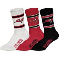 NFL Unisex Socken, 3er Pack - NFL Teams, 3Pack Crew Socks, Football, Logo, Baumwollmischung, Größe 43-46 in Bunt