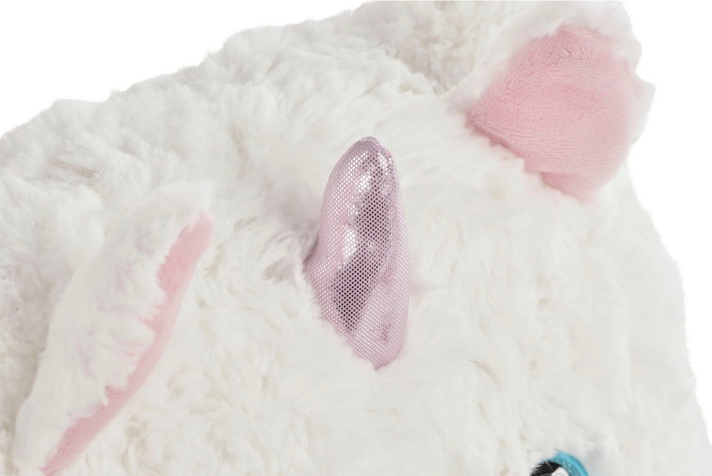 Nici Dekokissen Glubschis, Einhorn Milky-Fee, 30 cm – Bild 3 von 5