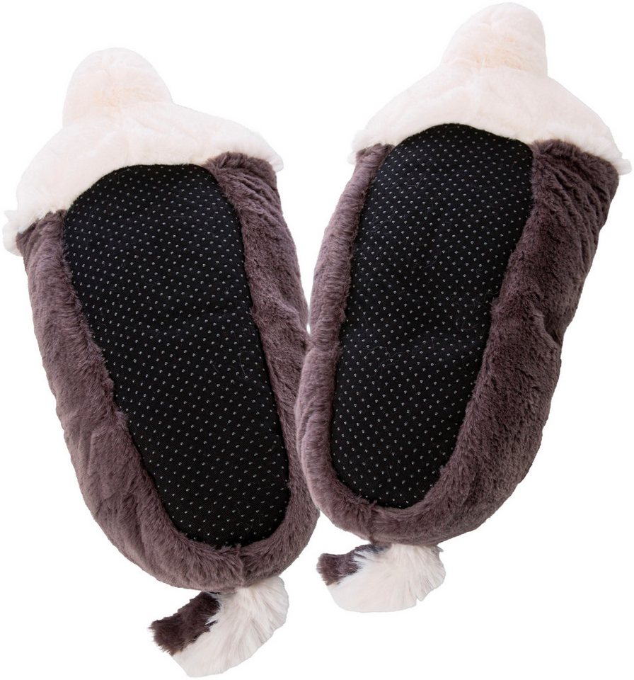 Nici Husky Swante figürlich, Größe 38-41 Plüsch Hausschuhe – Bild 3 von 3