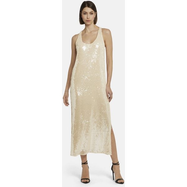 Nicowa Abendkleid GIOWIA (1-tlg) Gerade fallendes Paillettenkleid