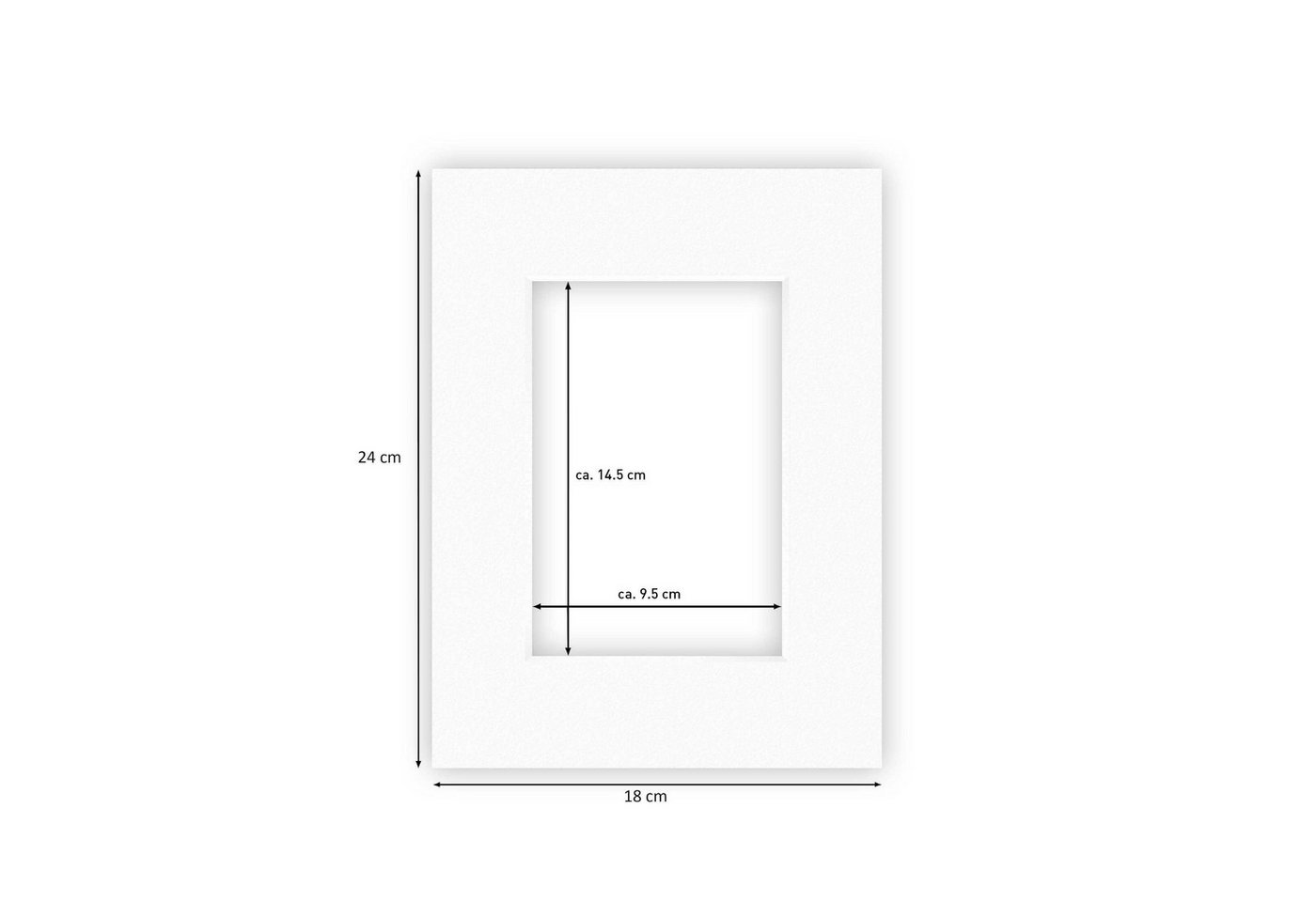 nielsen Bilderrahmen Passepartout Conservation 1,5 mm, (1 St) – Bild 4 von 5