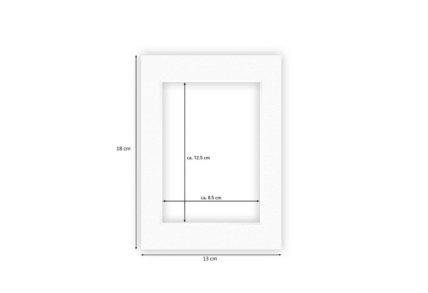 nielsen Bilderrahmen Passepartout Conservation 1,5 mm, (5 St) – Bild 4 von 5
