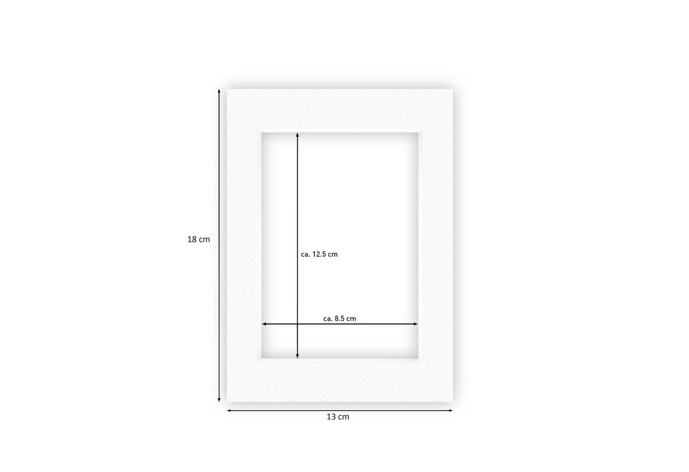nielsen Bilderrahmen Passepartout Conservation 1,5 mm, (5 St) – Bild 4 von 5