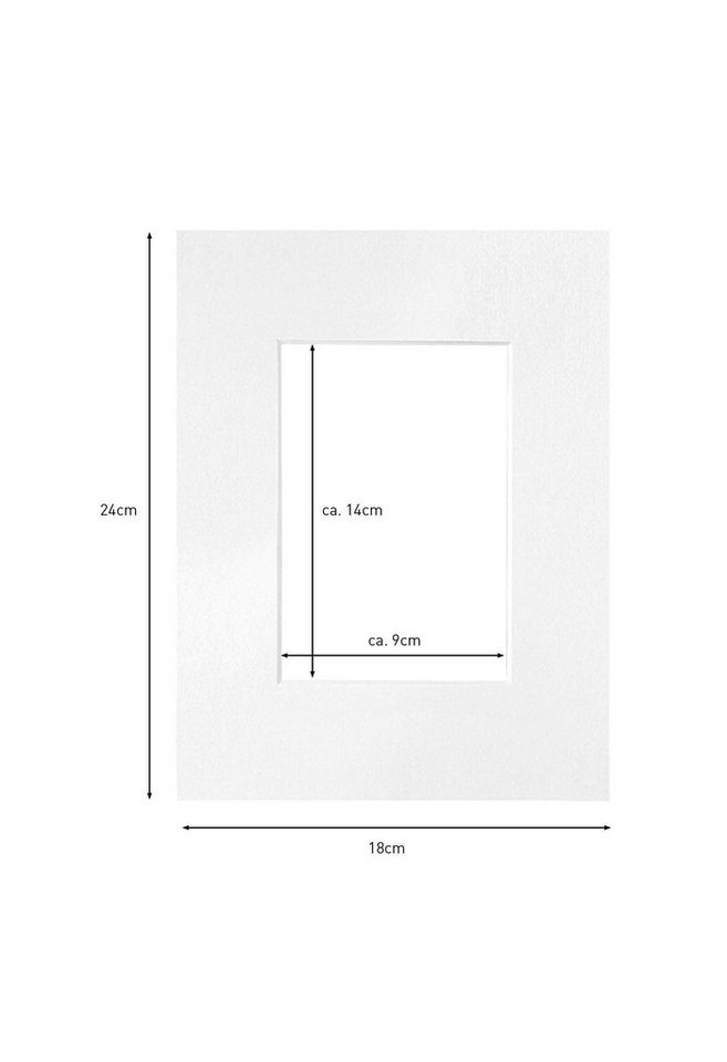 nielsen Bilderrahmen Passepartout Premium 2,0 mm, (1 St) – Bild 5 von 5