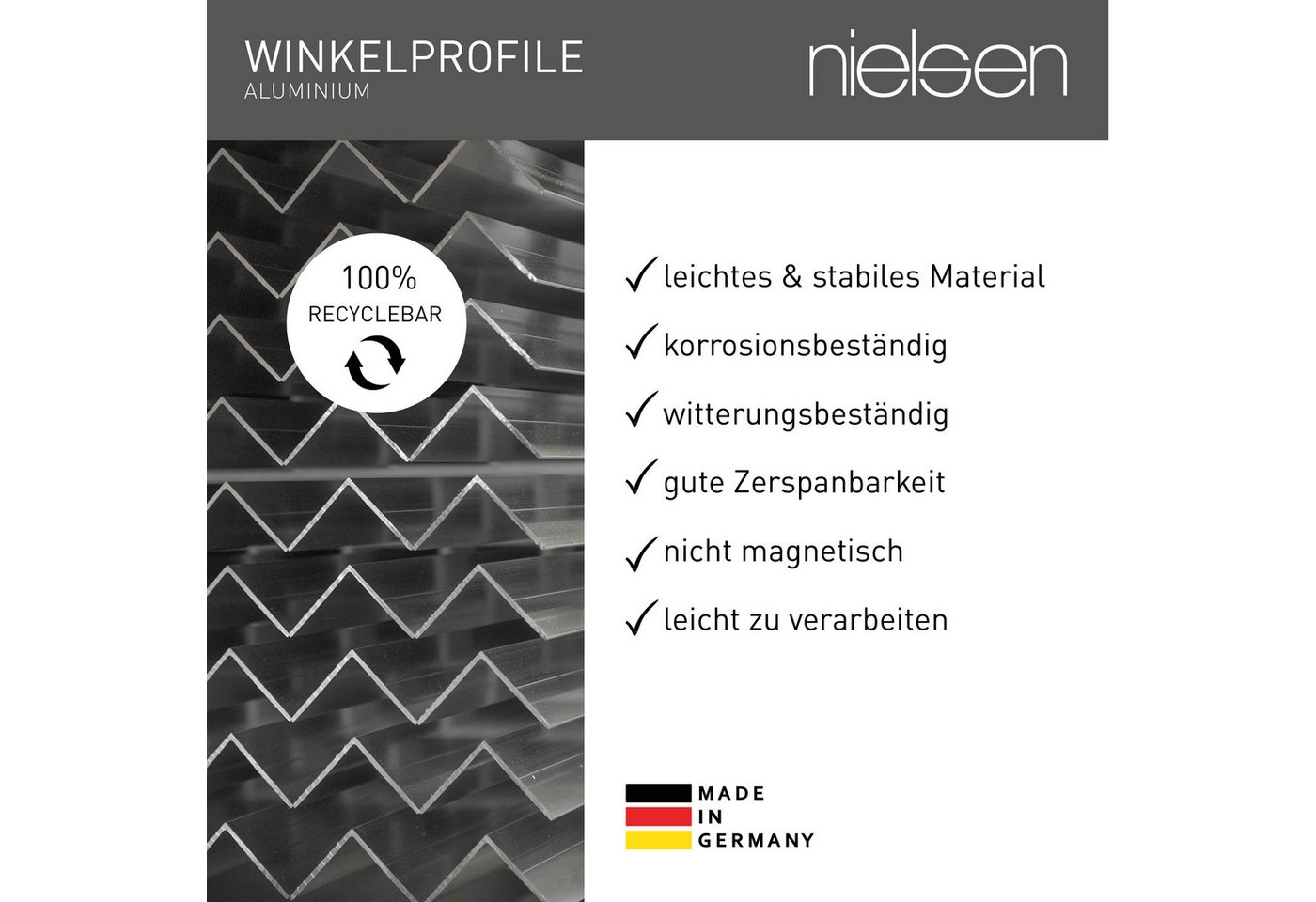 nielsen Winkelprofil Alu Winkelprofil – Bild 3 von 5