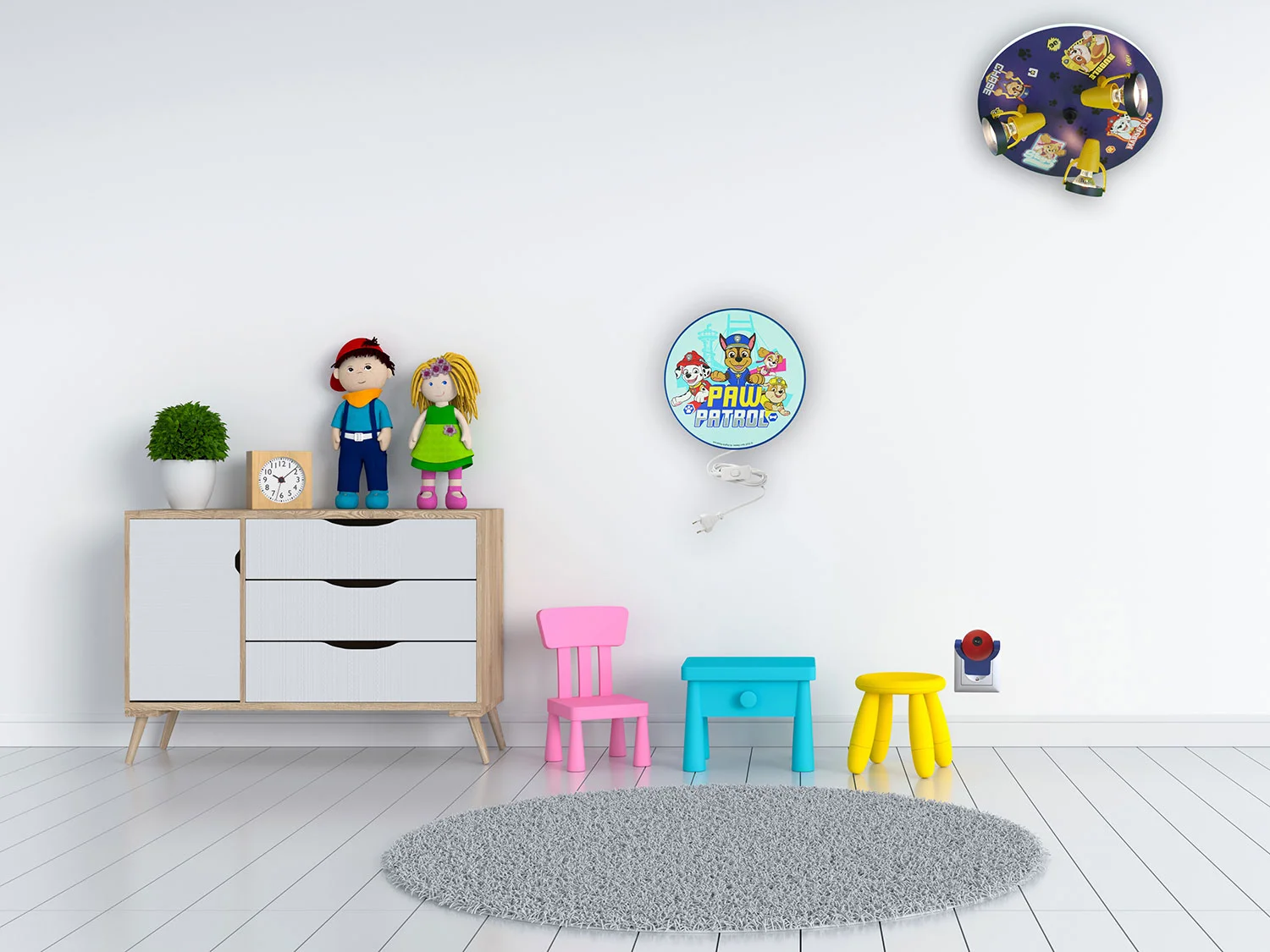 NIERMANN Wandleuchte (Paw patrol) – Bild 2 von 4