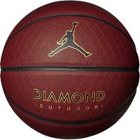 NIKE Ball 9018/14 Jordan Diamond Outdoor 8P D, Größe 7 in Braun