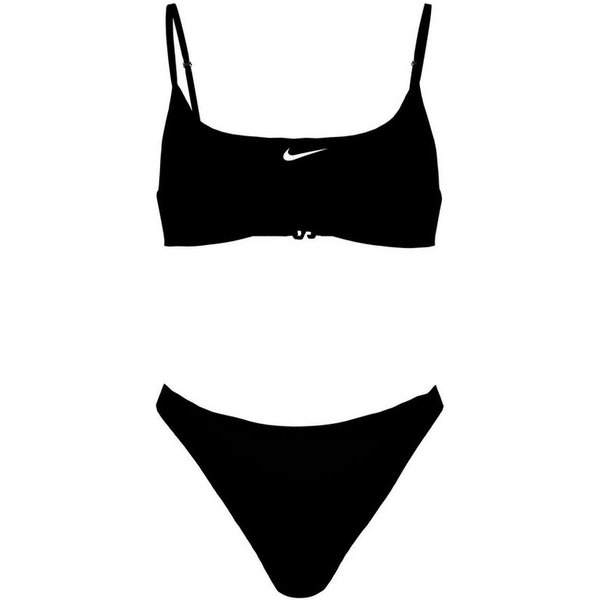 Nike Bustier-Bikini BRALETTE BIKINI SET (Set, 2-St) für Jugendliche, sportlicher Stil, schnell trocknendes Material