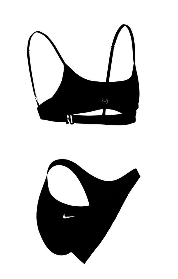 Nike Bustier-Bikini BRALETTE BIKINI SET (Set, 2-St) für Jugendliche, sportlicher Stil, schnell trocknendes Material – Bild 3 von 3