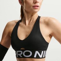 NIKE Damen BH W NP DF SCULPT MS BRA, Größe M in Schwarz