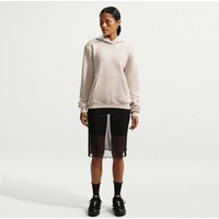 NIKE Damen Kapuzensweat STUDIO FLEECE, Größe M in Weiß