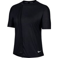 NIKE Damen Laufshirt Kurzarm, Größe S in Schwarz