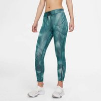 NIKE Damen Lauftights "Epic Faster Run Division" 7/8-Länge, Größe XS in Grün