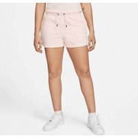 NIKE Damen Shorts NSW ESSNTL, Größe L in Rot