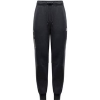 NIKE Damen Sporthose W NSW TCH FLC MR JGGER 2, Größe L in Schwarz