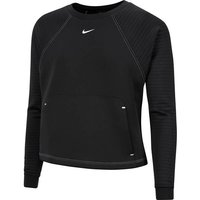 NIKE Damen Sweatshirt "Fleece Crew", Größe M in Schwarz