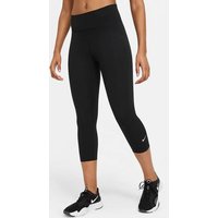 NIKE Damen Tight ONE DF MR, Größe XS in Weiß