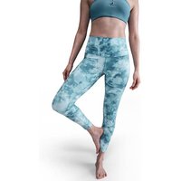NIKE Damen Tight Zenvy 7/8, Größe XS in Blau