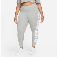 NIKE Damen Tights Sportswear Essential, Größe XS in Grau