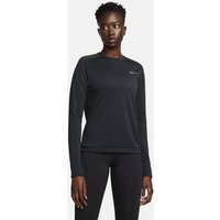 NIKE Damen W NK DF PACER CREW, Größe L in Weiß