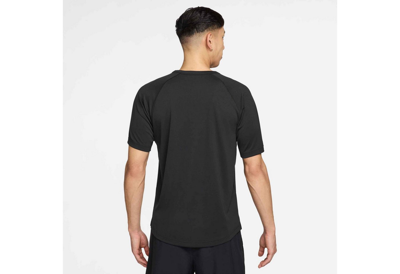 Nike Funktionsshirt M NK DF FLEX SS TOP Basic-Passform, Kurzarm, sportlich, mit Reißverschluss – Bild 2 von 4