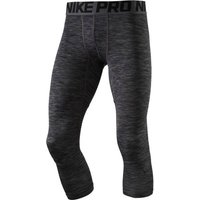 NIKE Herren 3/4-Tights HYPERCOOL SPACE DYE, Größe S in Schwarz