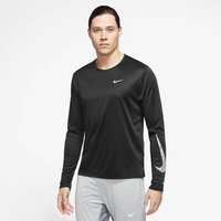 NIKE Herren M NK DF MILER RN DVN FLASH LS, Größe XXL in Pink