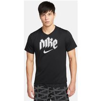 NIKE Herren M NK DF RUN DVN MILER SS, Größe XL in Weiß