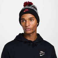 NIKE Herren Mütze Peak Fair Isle Beanie, Größe ONE SIZE in Weiß