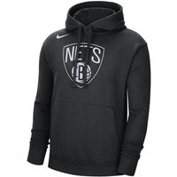 NIKE Herren NBA-Hoodie BOOKLYN NETS, Größe L in Schwarz