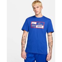 NIKE Herren Shirt FFF M NK JDI TEE, Größe M in Blau