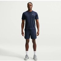 NIKE Herren Shirt M NK DF FLEX SS TOP, Größe XXL in Weiß