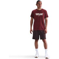 NIKE Herren Shirt M NK DF TEE WINNING, Größe S in Rot
