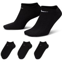 NIKE Herren Socken Value No Show, Größe L in Schwarz
