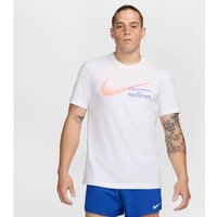 NIKE Herren Sweatshirt M NK DF TEE FOUNDERS, Größe XL in Weiß