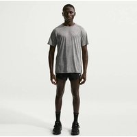NIKE Herren Sweatshirt M NK DFADV STRIDE SS TOP, Größe XXL in Grau