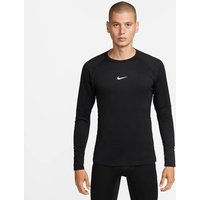 NIKE Herren Sweatshirt M NP TOP WARM LS CREW, Größe S in Weiß