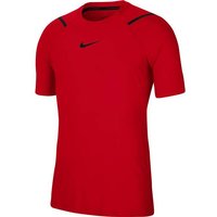 NIKE Herren Trainingsshirt "Pro" Kurzarm, Größe XXL in Rot