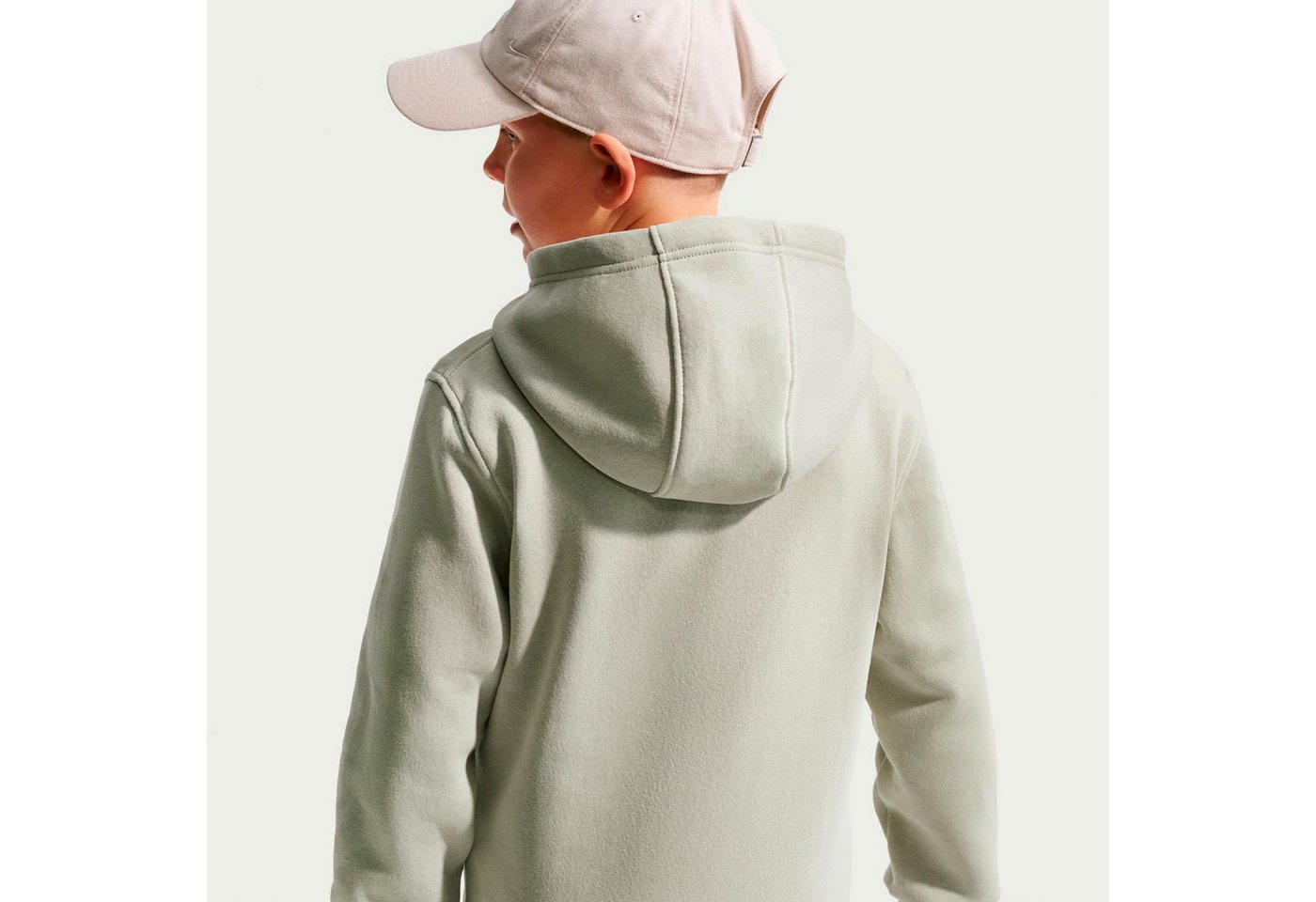 Nike Kapuzenpullover Club Fleece – Bild 4 von 5