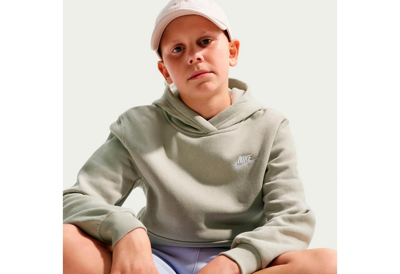 Nike Kapuzenpullover Club Fleece – Bild 5 von 5
