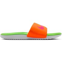 NIKE Kinder Freizeitschuhe KAWA SLIDE (GS/PS), Größe 37 ½ in Orange