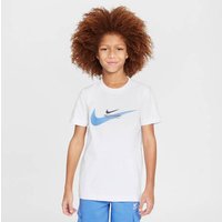 NIKE Kinder Hemd B NSW SI GRAPHIC TEE, Größe S in Weiß
