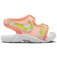 NIKE Kinder Sandalen SUNRAY ADJUST 6 SE (TD), Größe 19 ½ in Rot