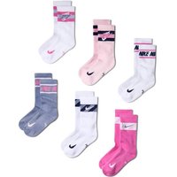NIKE Kinder Socken EVERYDAY, Größe S in Pink