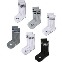NIKE Kinder Socken EVERYDAY, Größe S in Silber